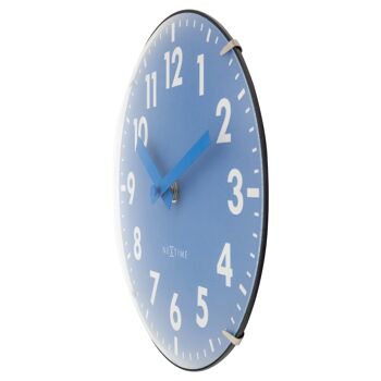 Horloge de table/murale 20cm - Lentille en verre bombée - Silencieuse - Verre - "Duomo Mini" 43