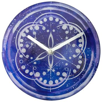 Horloge de Table/Murale 20cm - Silencieuse - Verre Trempé - "Cosmo Table" 3
