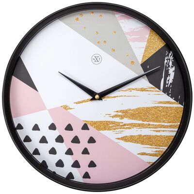 Horloge murale - 30 cm - Plastique - 'Grace'