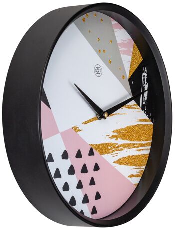 Horloge murale - 30 cm - Plastique - 'Grace' 2