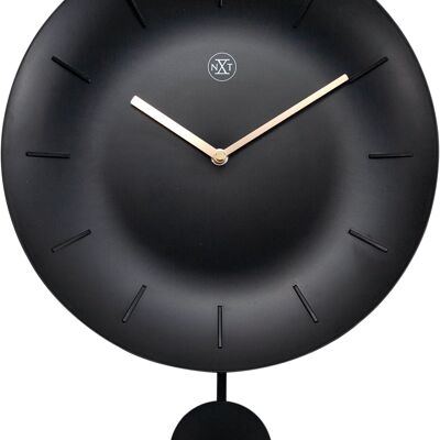 Wall clock -  30 cm - Plastic - 'Bowl'