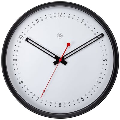 Wall clock -  30 cm - Plastic - 'Sweden'