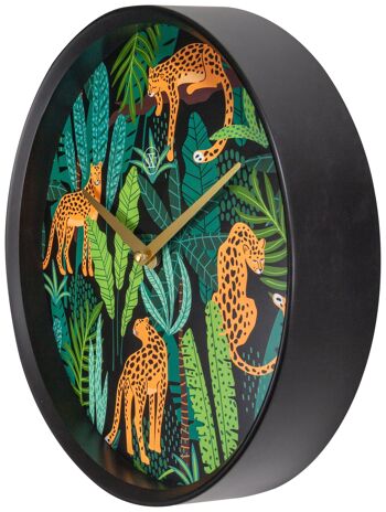 Horloge murale - 30 cm - Plastique - 'Urban Jungle' 4