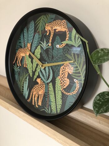 Horloge murale - 30 cm - Plastique - 'Urban Jungle' 7