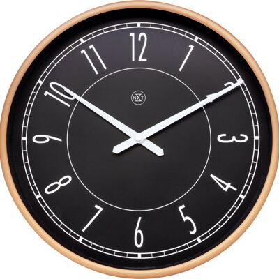 Reloj de pared - 30 cm - Plástico - Matt Rose - 'Jason'