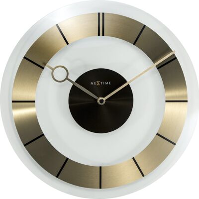 Reloj de pared - 31 cm - Vidrio - 'Retro'