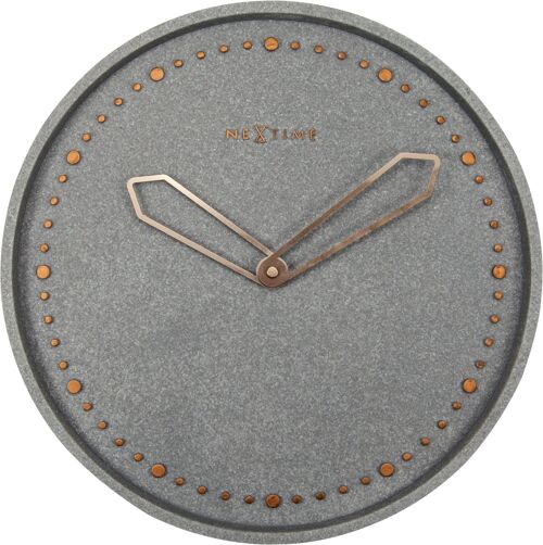 Wall clock -  35 cm - Polyresin - 'Cross'