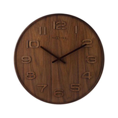 Wall clock -  35 cm - Wood -  'Wood Wood Medium'