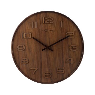 Reloj de pared - 35 cm - Madera - 'Wood Wood Medium'