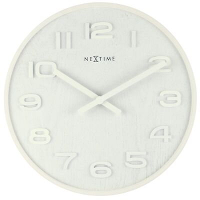 Reloj de pared - 35 cm - Madera - 'Wood Wood Medium'