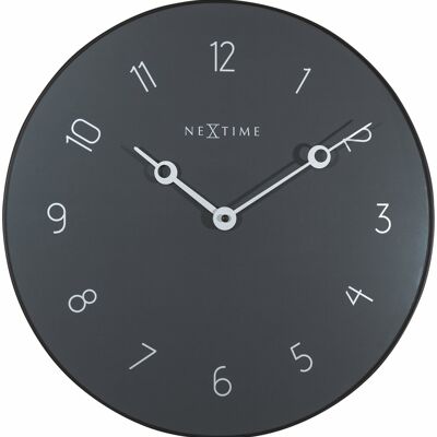 Wanduhr - 40 cm - Glas / Metall - 'Karussell'