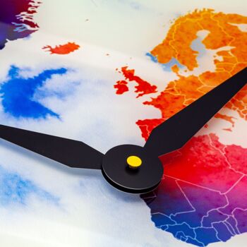 Horloge murale - 43 cm - Verre - 'Colorful World' 7