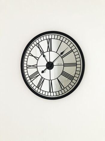 Horloge murale - 56 cm - Miroir - 'Miroir Cléopâtre' 6