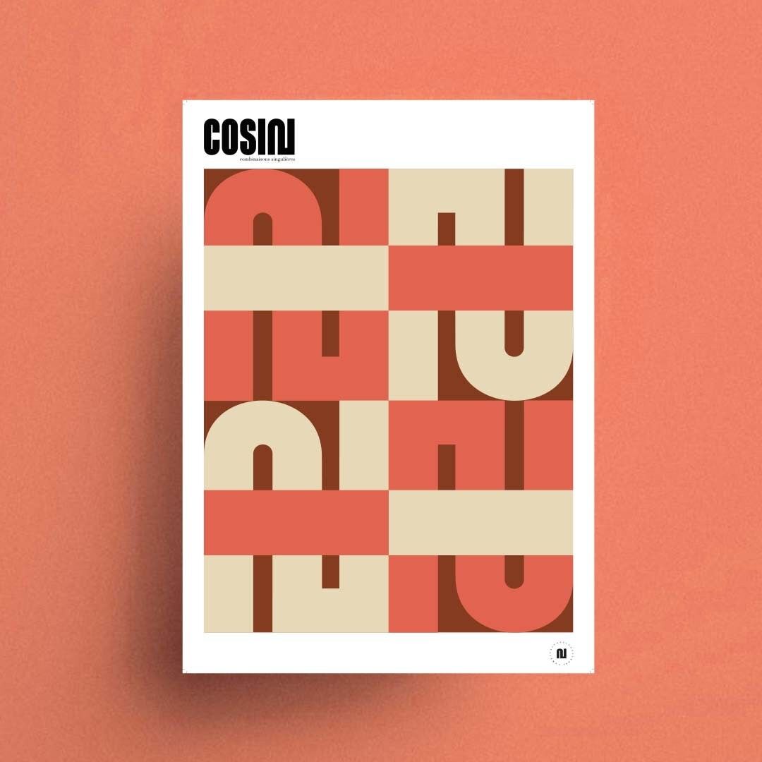 Graphic poster - Coral