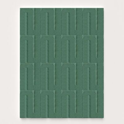 La alfombra de lana Opera - Green Ocean