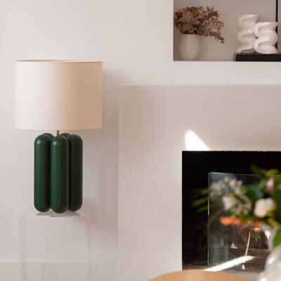 The Large Charlotte Lamp - Green