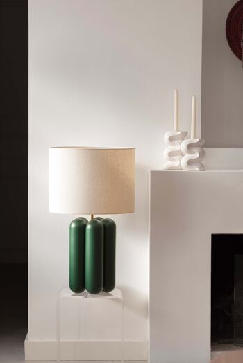 La Grande Lampe Charlotte - Vert 4