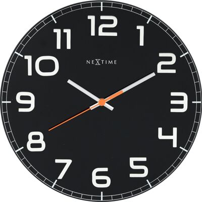 Reloj de pared - 30 x 3,5 cm - Vidrio - 'Classy Round'