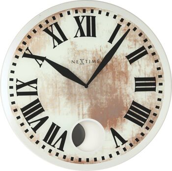 Horloge murale - 43 x 4,2 cm - Verre - 'Romana' 15