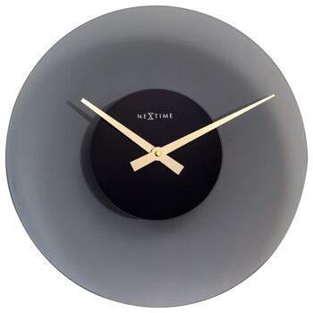 Horloge Murale 40cm-Silencieuse-Verre- "Flotteur" 10
