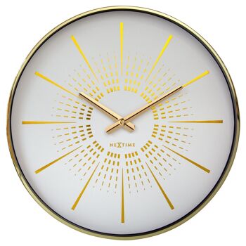 Horloge murale 40cm-Silencieux-Métal- "Excentrique" 1