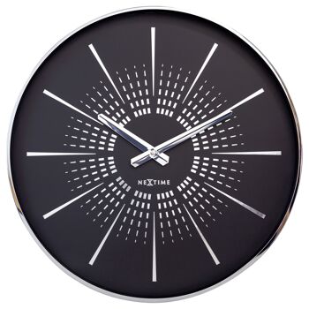 Horloge murale 40cm-Silencieux-Métal- "Excentrique" 11