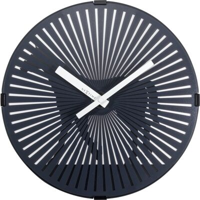 Wall clock-  30 cm - Plastic - Motion clock- 'Walking Horse'