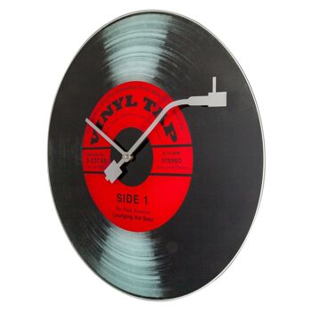 Horloge murale- 43 cm- Verre- 'Vinyl Tap' 11
