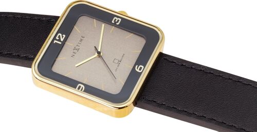 Watch - 38 x 38 mm - Metal - 'Square Wrist'