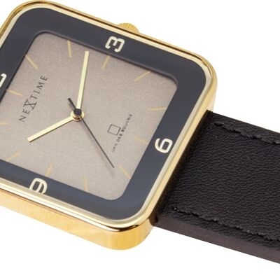 Montre - 38 x 38 mm - Métal - 'Square Wrist'