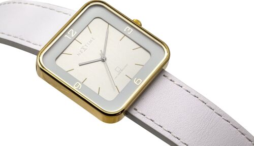 Watch - 38 x 38 mm - Metal - 'Square Wrist'