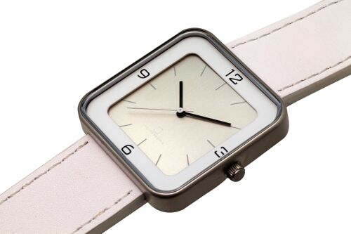 Watch - 38 x 38 mm - Metal - 'Square Wrist'