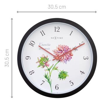 Horloge d'extérieur résistante aux intempéries - 30,5 cm - Knautia 5