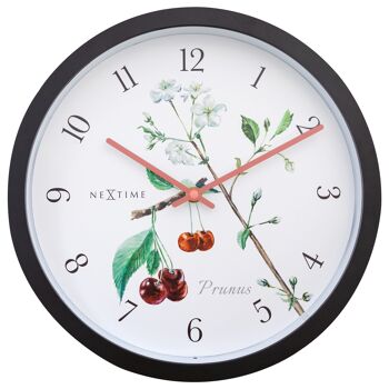 Horloge d'extérieur résistante aux intempéries - 30,5 cm - Prunus 1