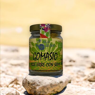 Organic Herbal Gomasio with Chia Seeds 35gr