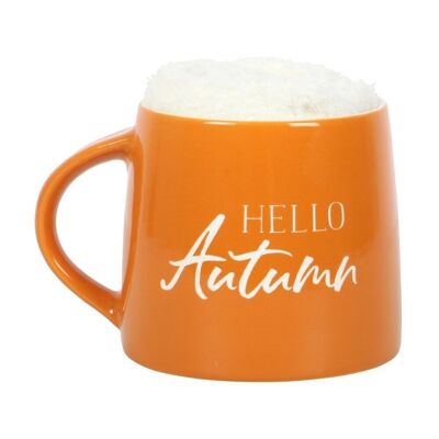 Set de taza y calcetines Hello Autumn