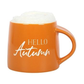 Ensemble tasse et chaussettes Hello Autumn 2