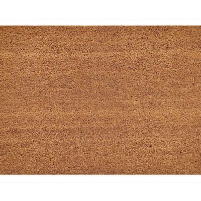 Doormat "uni nature" 100x65cm coconut mat dirt trap mat doormat doormat monochrome for front door 3 colors