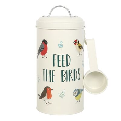 Feed the Birds Vogelfutterdose und Schaufel
