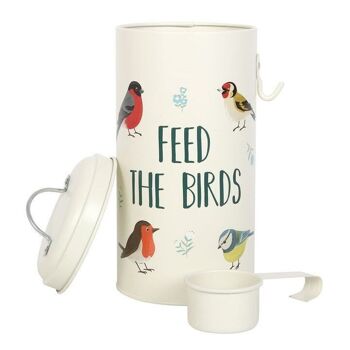 Boîte et cuillère à graines pour oiseaux Feed the Birds 4