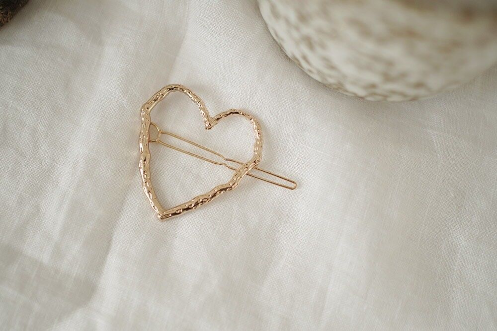 Fermaglio per capelli Aurélia Golden Heart