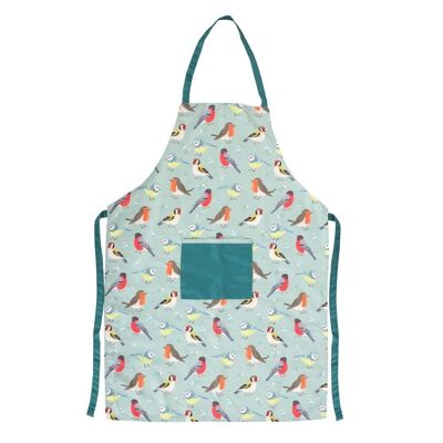 Tablier en coton British Garden Birds