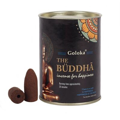 Conos de incienso de reflujo Goloka Buddha