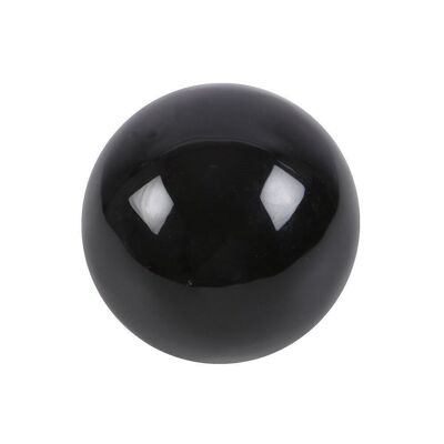 3,5 cm schwarze Obsidiankugel