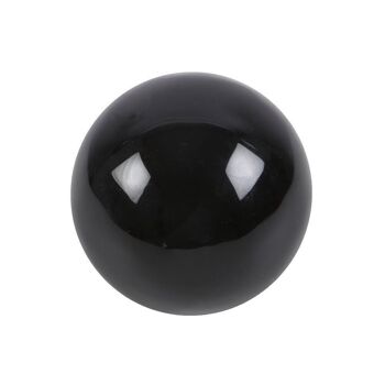 Sphère d'obsidienne noire de 3,5 cm