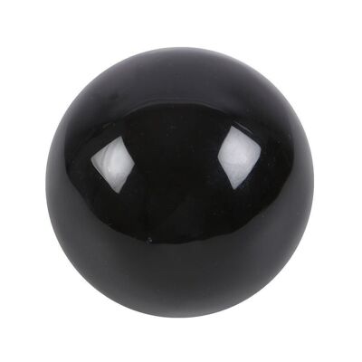 Esfera de obsidiana negra de 5 cm