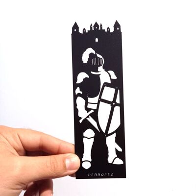 Medieval Knight Bookmark – Laser-Cut Plastic