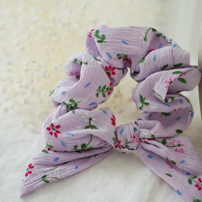 Scrunchie Knot Juliana Fleuri Color Lilac