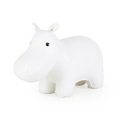 Hippo White Bookend 1kg