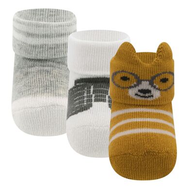 Entdecken Sie unser neues Produkt: 

Babysocken 3er Pack Bär-ONE